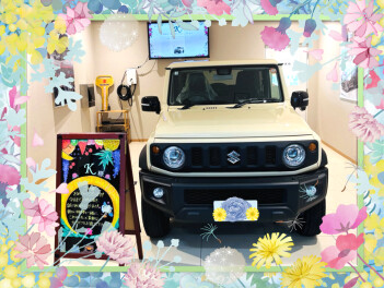 北海道であこがれのジムニーシエラをご購入いただきました♥